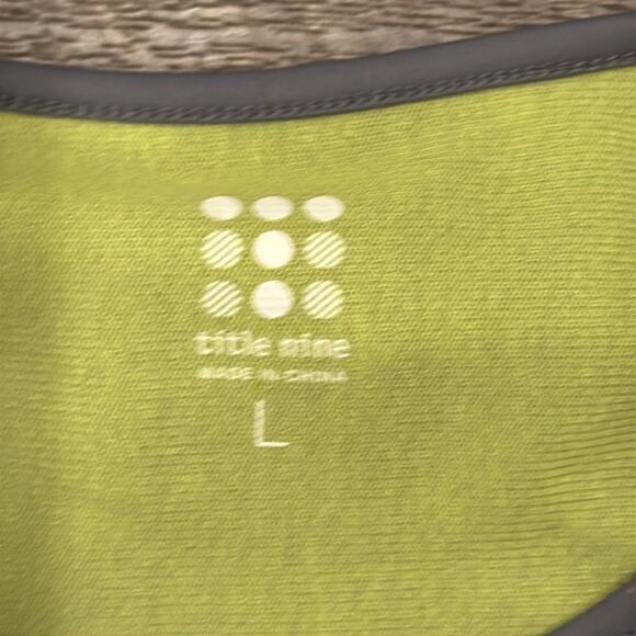 Title Nine Nimblene Eyelet Illusion Sleeveless Active Dress Size L - Picture 6 of 9